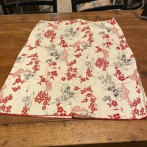 Vintage butterfly skirt